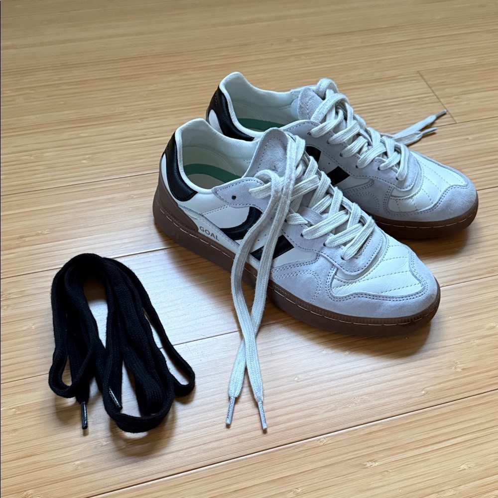 Coolway Goal sneakers in Black & White, size US 6/EU 37 - Picture 4 of 15